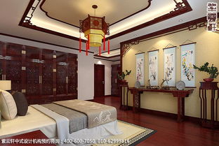 长沙湘江精品住宅中式装修设计 暗香疏影花月满楼